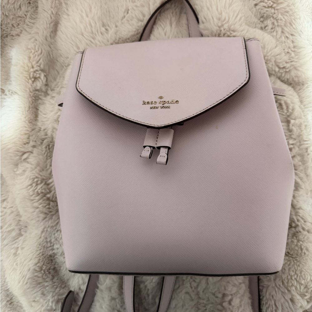 kate spade Light Pink Saffiano Leather Backpack